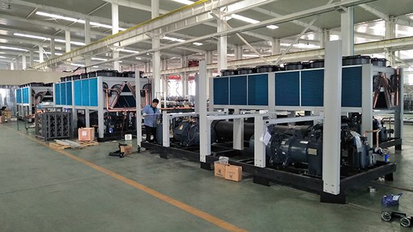 Air Cooled Screw Chiller Production Line